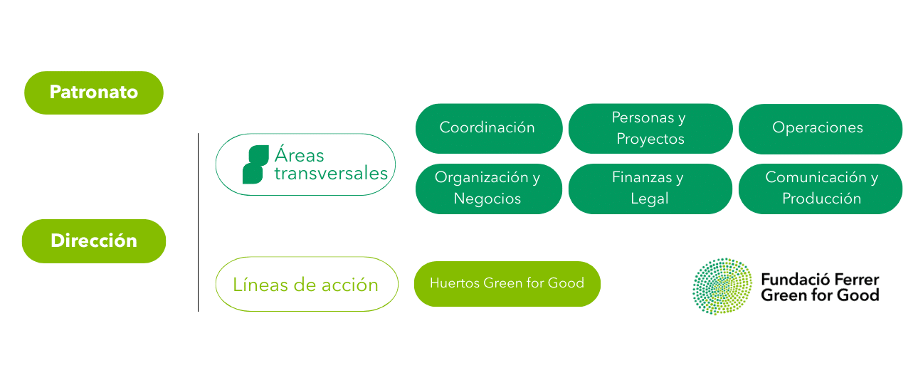 Organigrama Fundació Ferrer Green for Good Organigrama Fundació Ferrer Green for Good